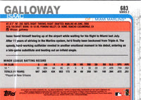 2019 Topps Miami Marlins Isaac Galloway #MM-16