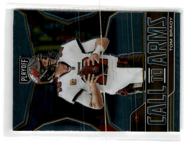 2021 Panini Playoff Call to Arms Tom Brady #CA-TBR