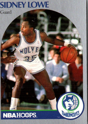 1990 Hoops Sidney Lowe #187