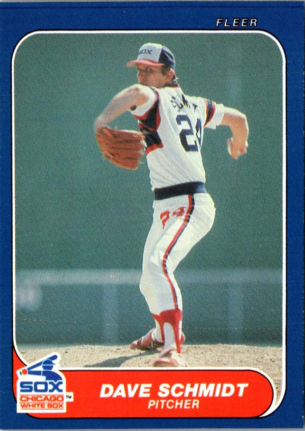 1986 Fleer Update Dave Schmidt #U-103