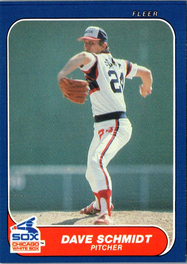 1986 Fleer Update Dave Schmidt