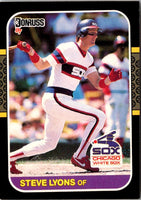 1987 Donruss Steve Lyons #409