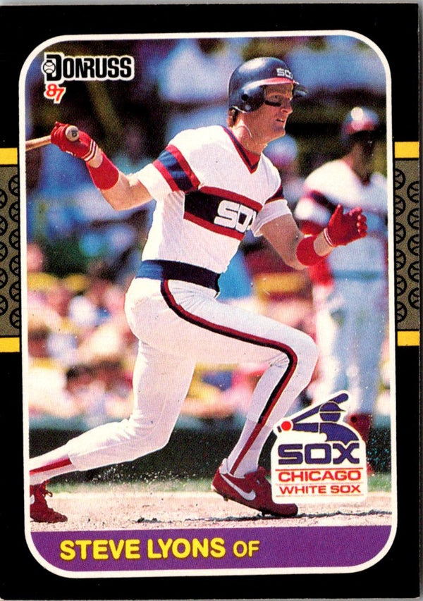 1987 Donruss Steve Lyons #409