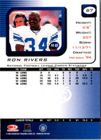 1999 Leaf Rookies & Stars Ron Rivers #67