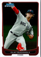 2012 Bowman Chrome Clay Buchholz #204