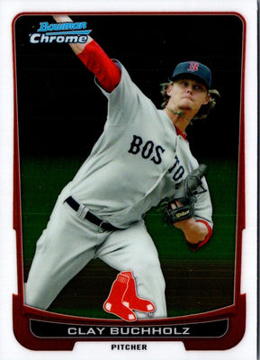 2012 Bowman Chrome Clay Buchholz #204