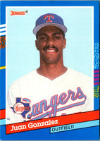 1991 Donruss Juan Gonzalez #371