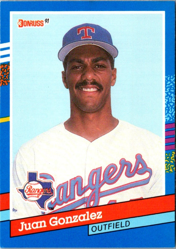 1991 Donruss Juan Gonzalez #371