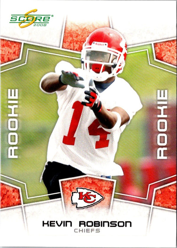 2008 Score Kevin Robinson #417 Rookie