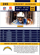 2011 Score Vincent Jackson