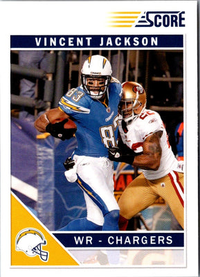 2011 Score Vincent Jackson #245