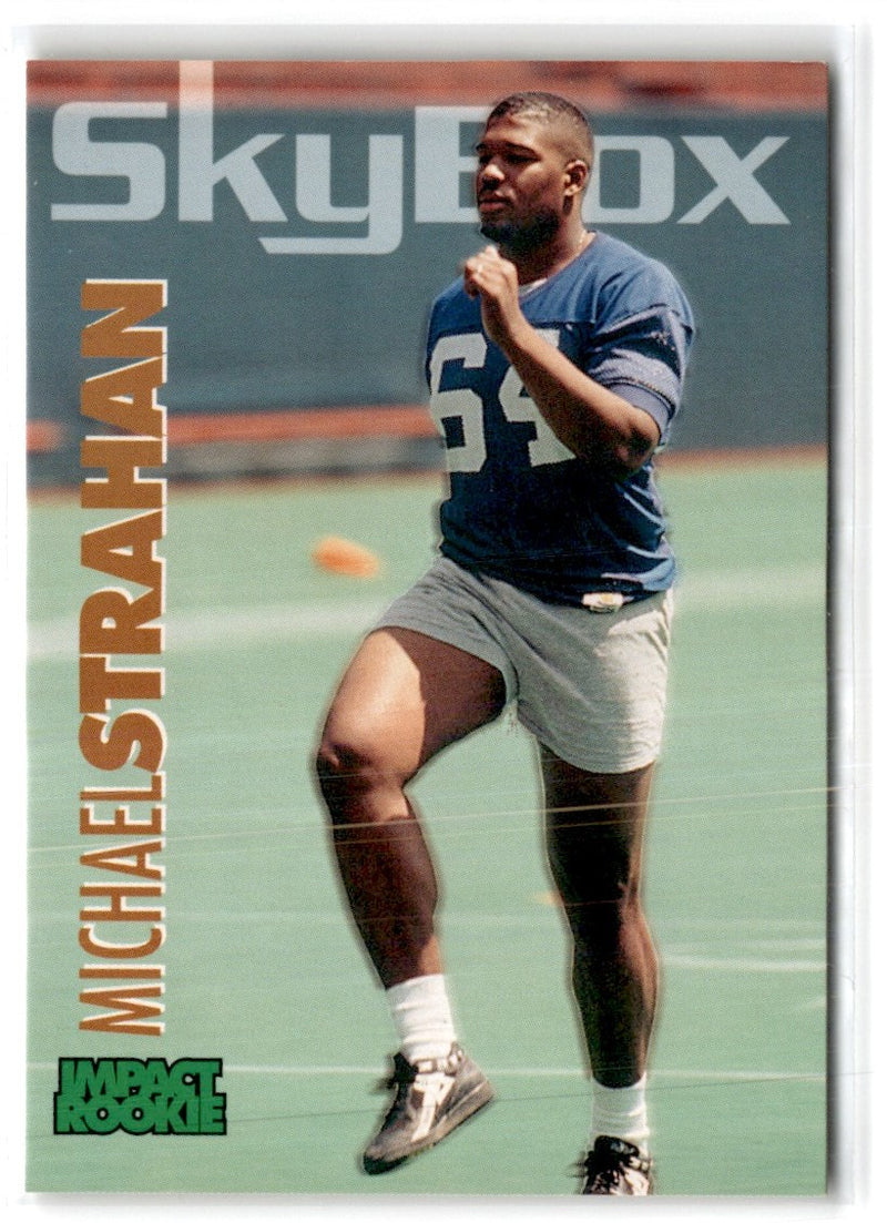 1993 SkyBox Impact Michael Strahan