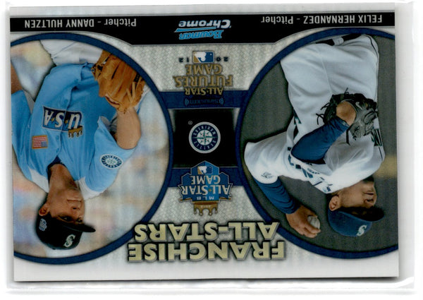 2012 Bowman Chrome Franchise All-Stars Felix Hernandez/Danny Hultzen #FAS-HH