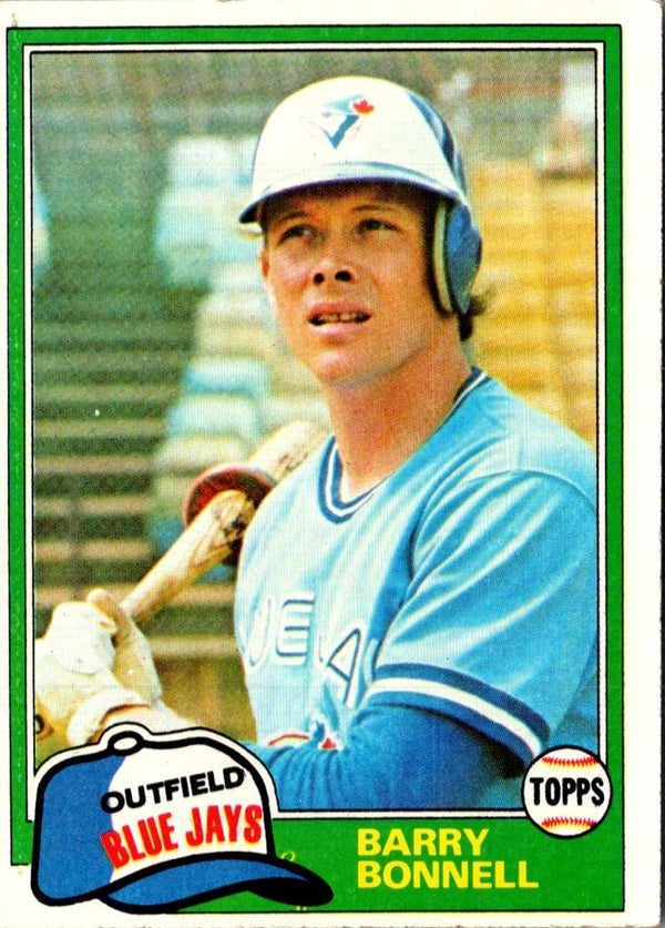 1981 Topps Barry Bonnell #558