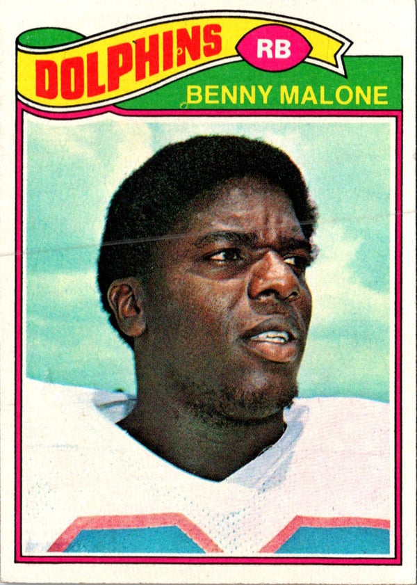 1977 Topps Benny Malone #316 Rookie NR-MT