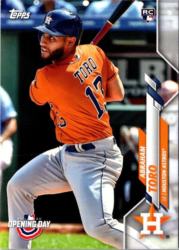 2020 Topps Opening Day Abraham Toro #55 Rookie