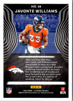 2022 Panini Javonte Williams #28