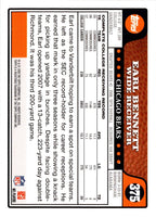 2008 Topps Earl Bennett #375 Rookie