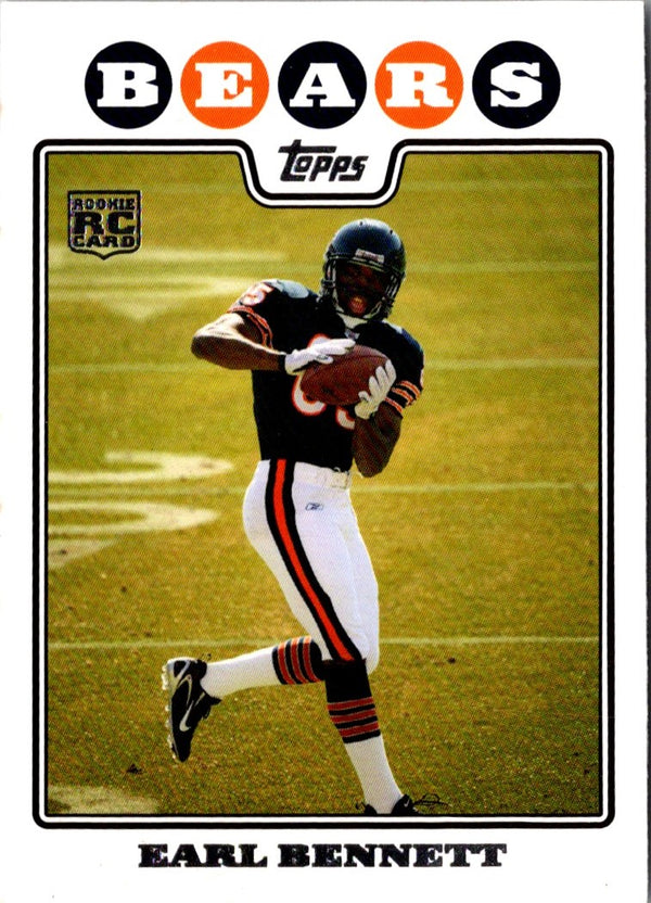 2008 Topps Earl Bennett #375 Rookie