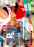 1994 Stadium Club Draft Picks Jason Sikes #53