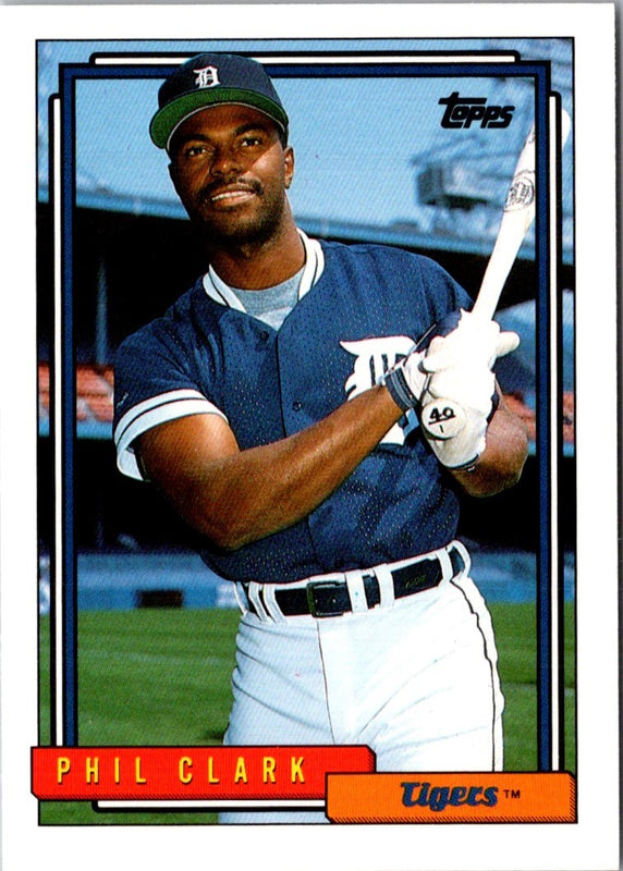 1992 Topps Traded Gold Phil Clark #24T