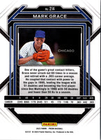 2023 Panini Prizm Blue Ice Mark Grace #214