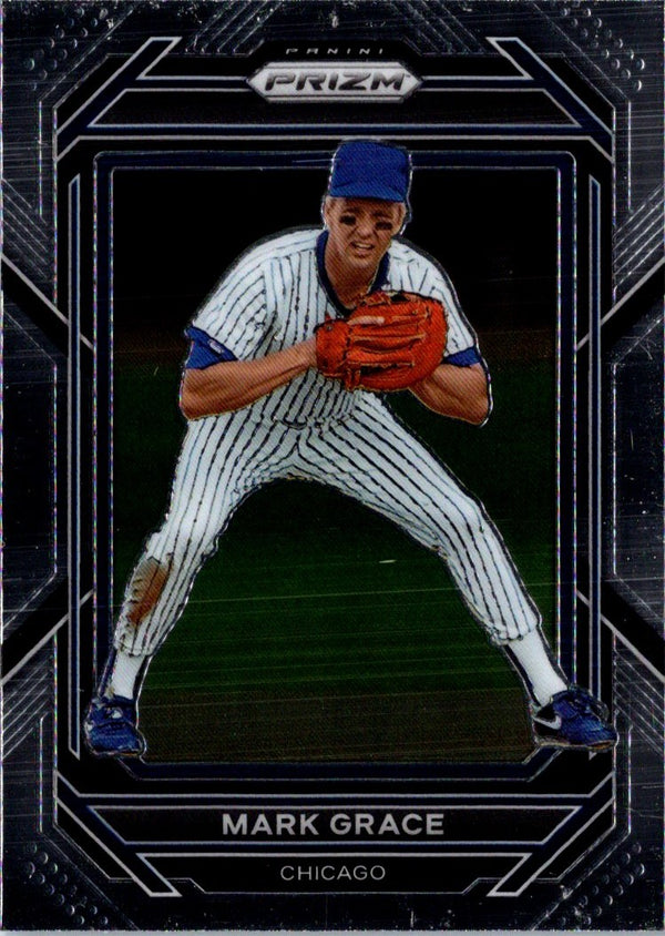 2023 Panini Prizm Blue Ice Mark Grace #214