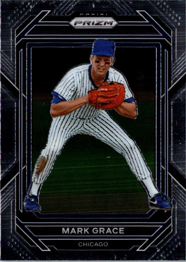 2023 Panini Prizm Blue Ice Mark Grace