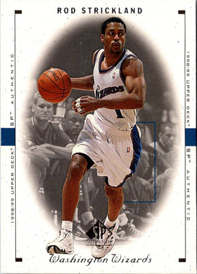 1998 SP Authentic Rod Strickland #90