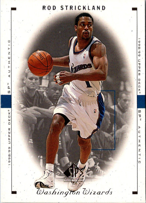 1998 SP Authentic Rod Strickland #90