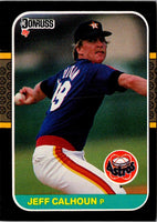 1987 Donruss Jeff Calhoun #578