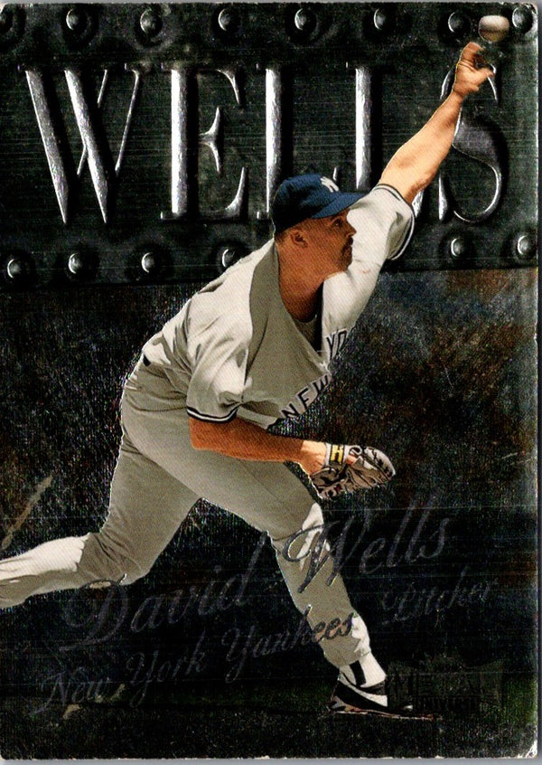 1999 Metal Universe David Wells #205