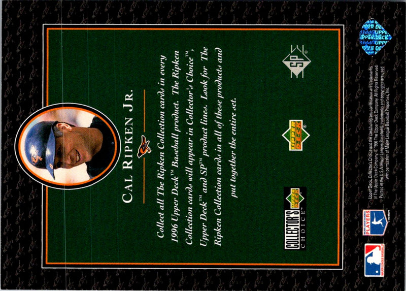 1996 Collector's Choice Ripken Collection Cal Ripken Jr.