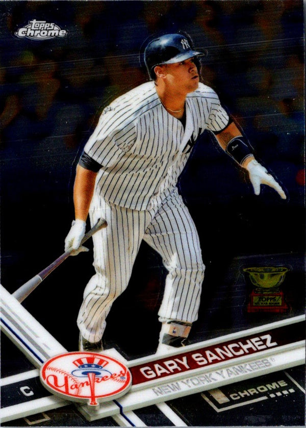 2017 Topps Chrome Gary Sanchez #122