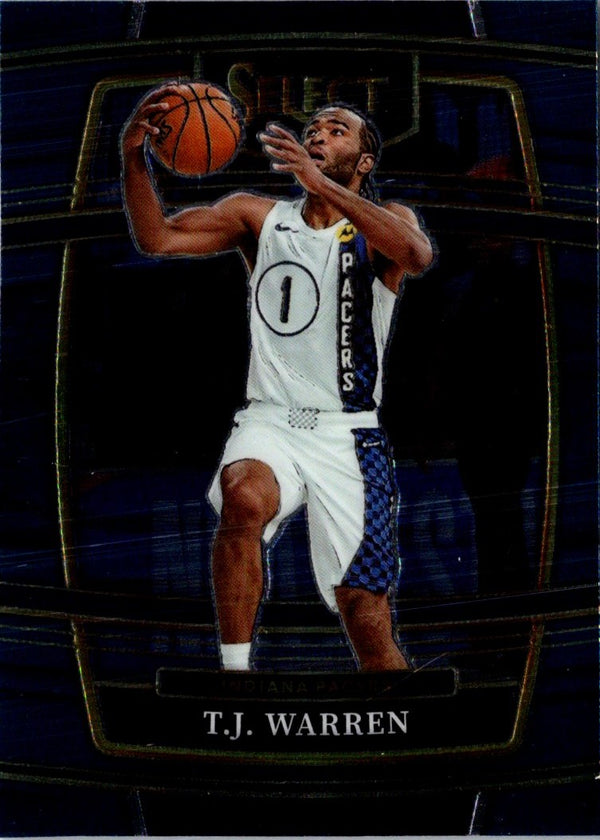 2021 Panini Select Blue T.J. Warren #6