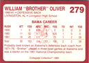 1989 Collegiate Collection Alabama Coke 580 William Oliver