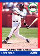 1991 Score 100 Superstars Kevin Mitchell