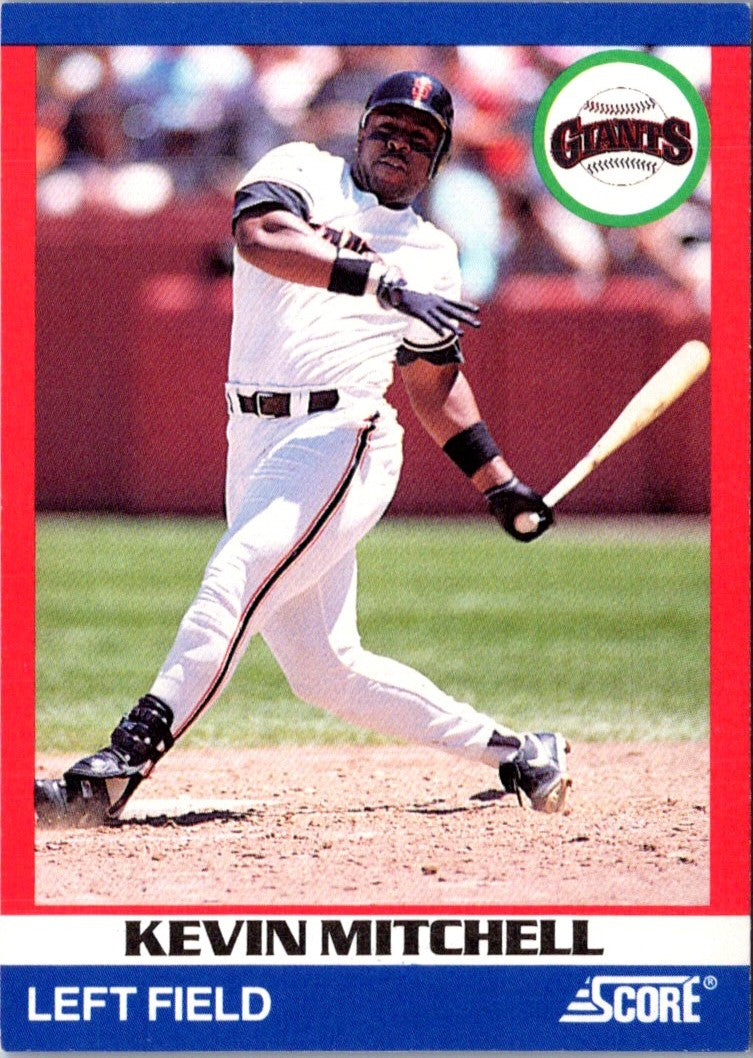 1991 Score 100 Superstars Kevin Mitchell