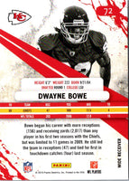 2010 Panini Certified Dwayne Bowe #72