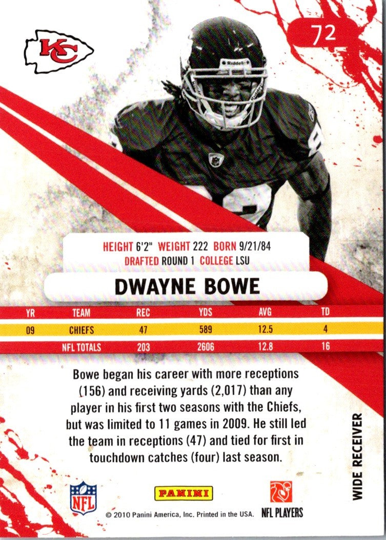 2010 Panini Certified Dwayne Bowe