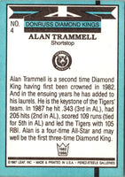 1988 Donruss Super Diamond Kings Alan Trammell #4