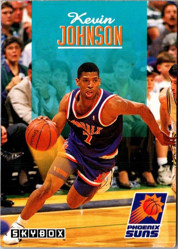 1992 SkyBox Kevin Johnson #191