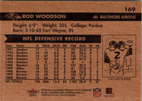 2001 Fleer Tradition Glossy Rod Woodson #169