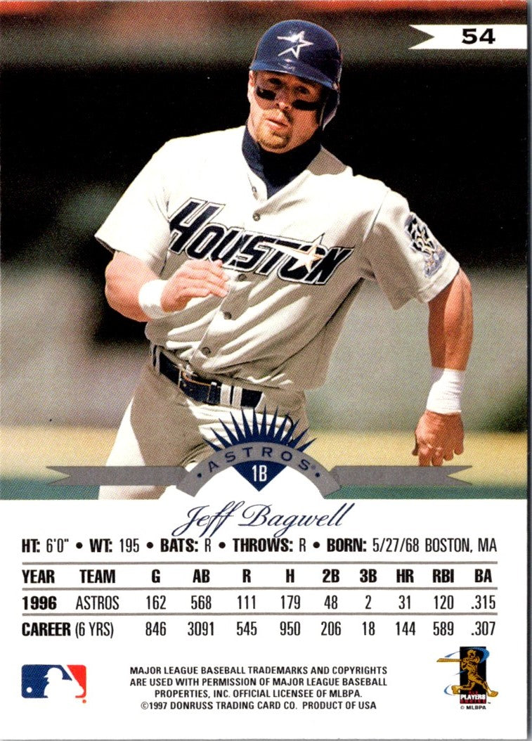 1997 Leaf Jeff Bagwell