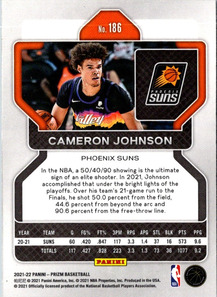 2021 Panini Prizm Cameron Johnson