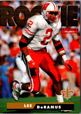 1995 SkyBox Impact Lee DeRamus #196 Rookie