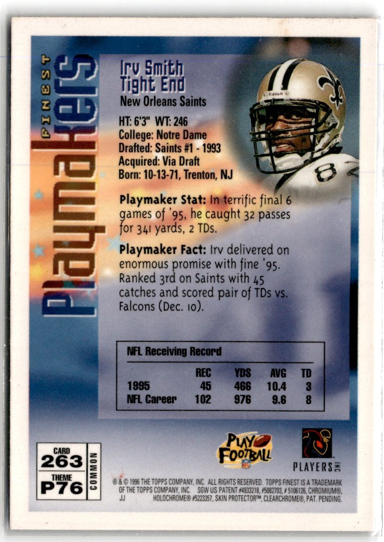 1996 Pinnacle Black 'N Blue Emmitt Smith