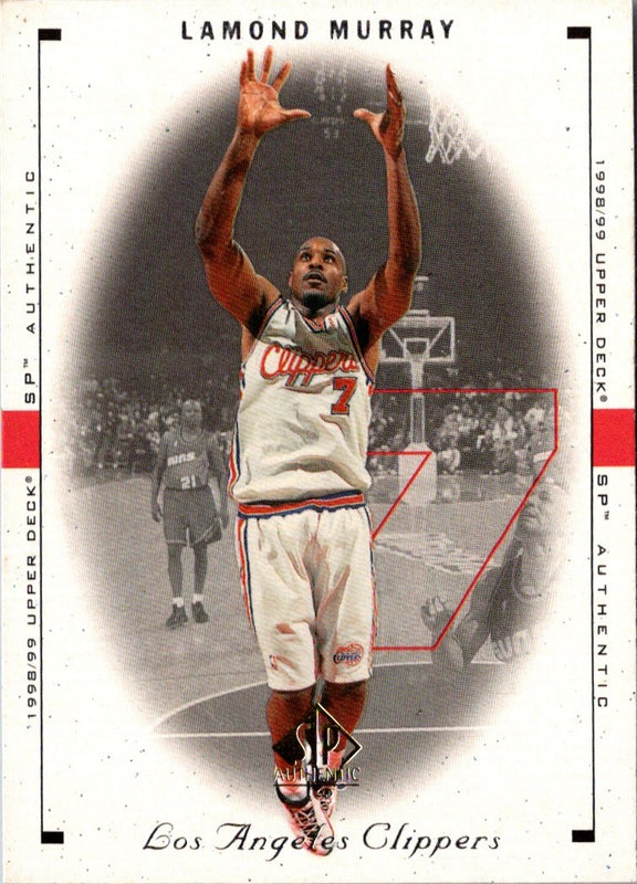 1998 SP Authentic Lamond Murray #42