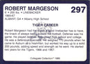 1989 Collegiate Collection Auburn Coke 580 Robert Margeson