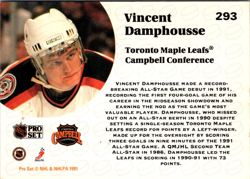 1991 Pro Set French Vincent Damphousse